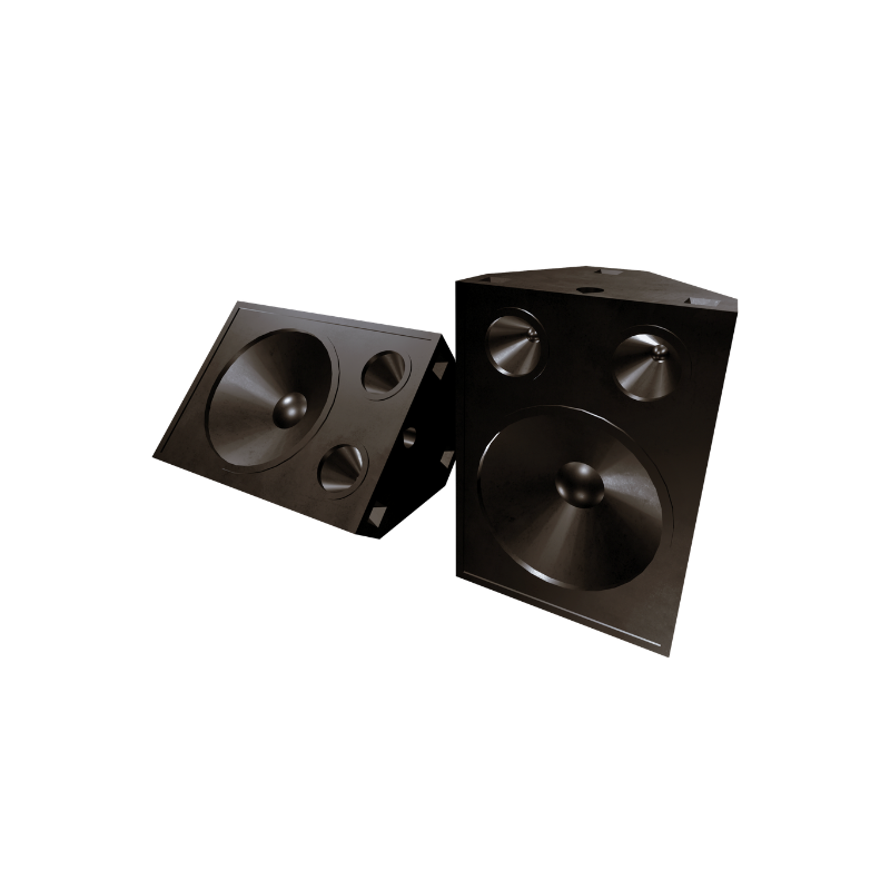 Full frequency audio (can be monitor speakers) (16pcs / group)